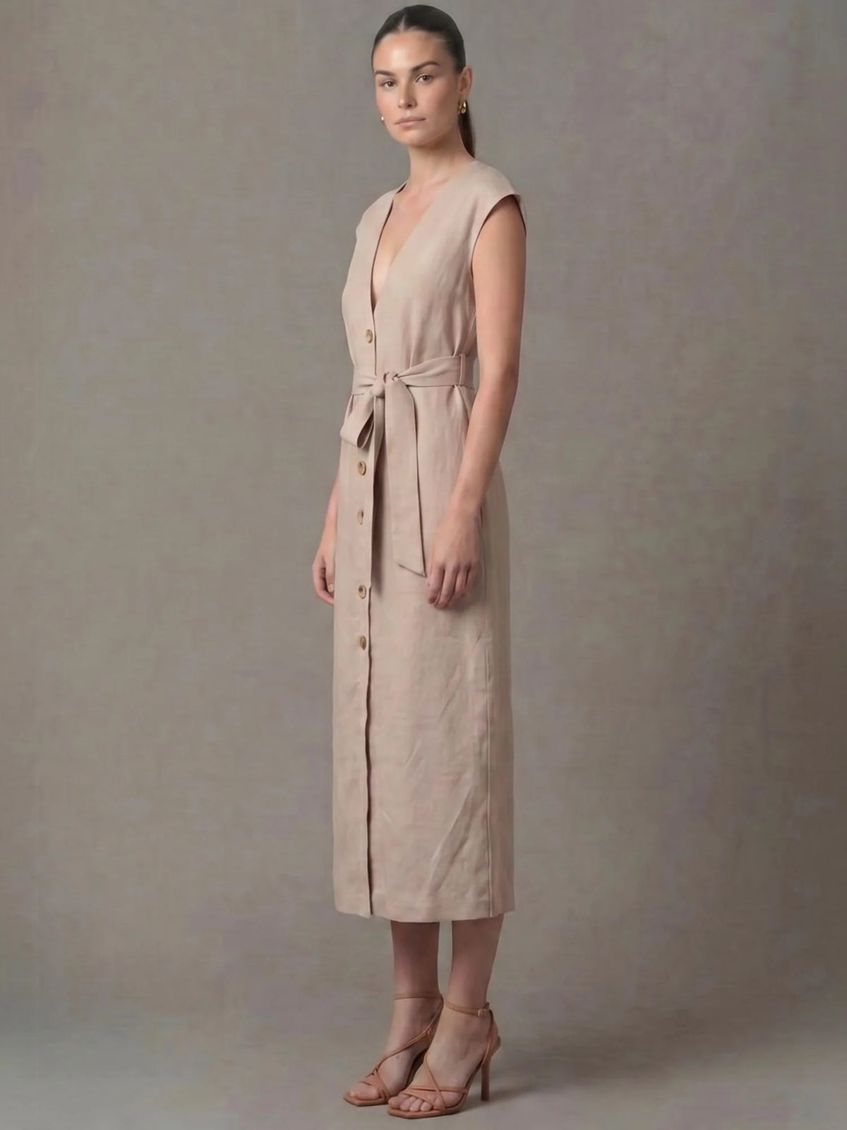Kalle Natural Maxi Dress