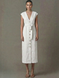 Kalle White Maxi Dress