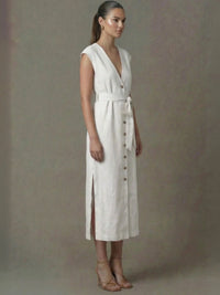 Kalle White Maxi Dress