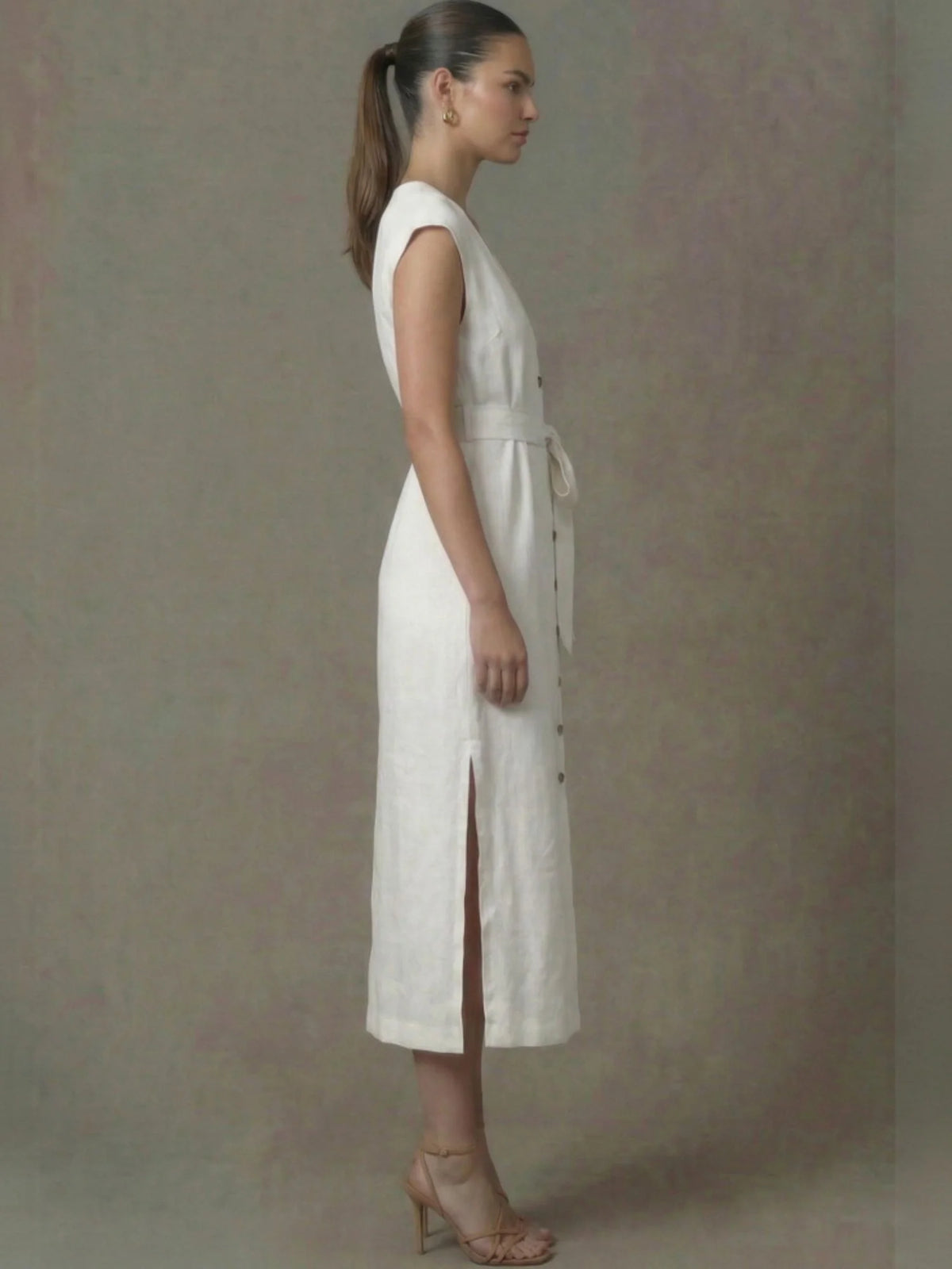 Kalle White Maxi Dress