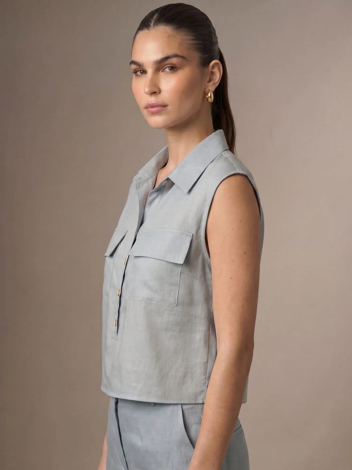 Asturias Blue Blouse