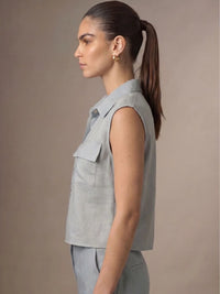 Asturias Blue Blouse