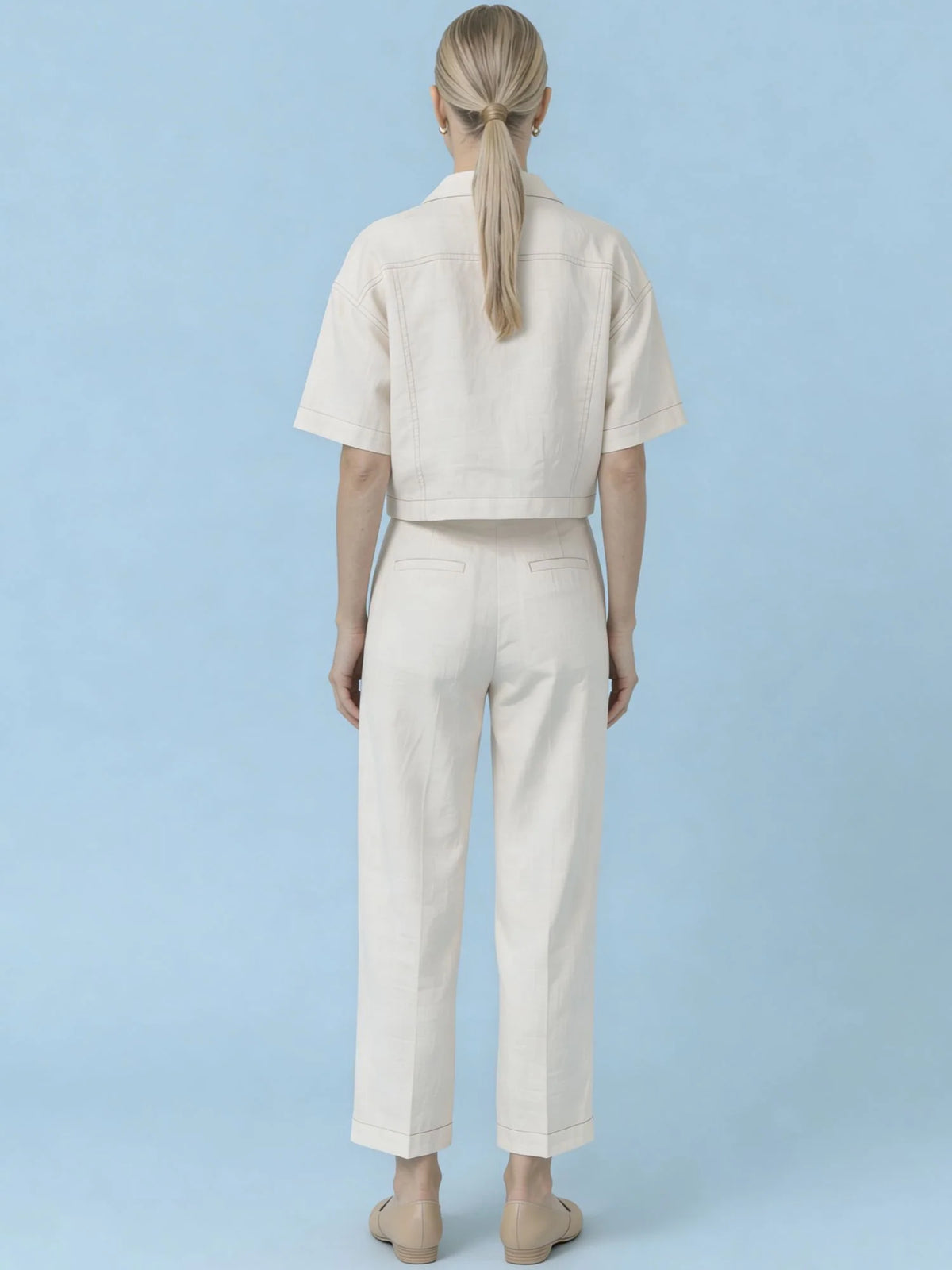 Eucaris White Pants