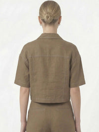 Eucaris Taupe Blouse
