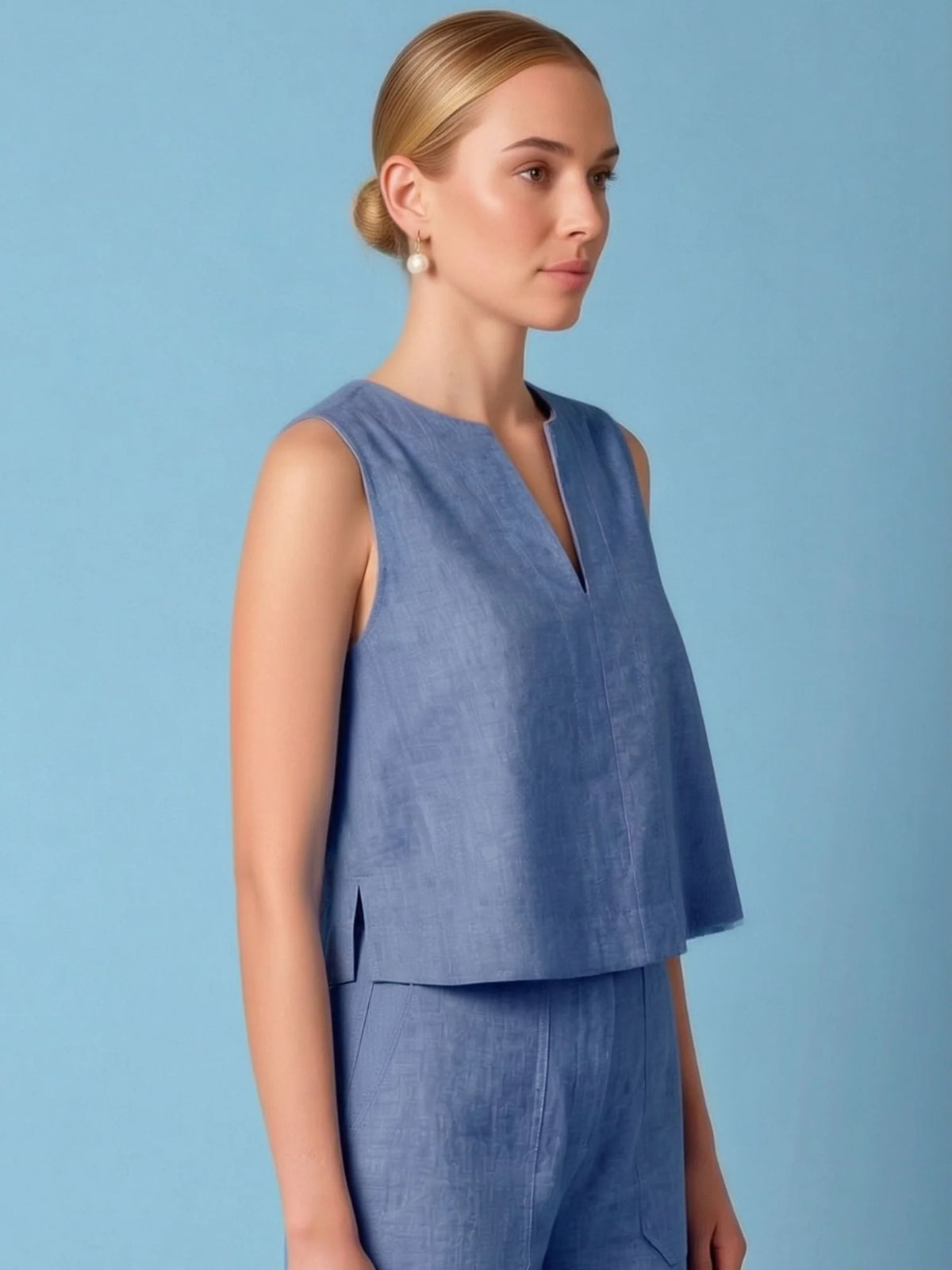 Paramo Blouse Blue