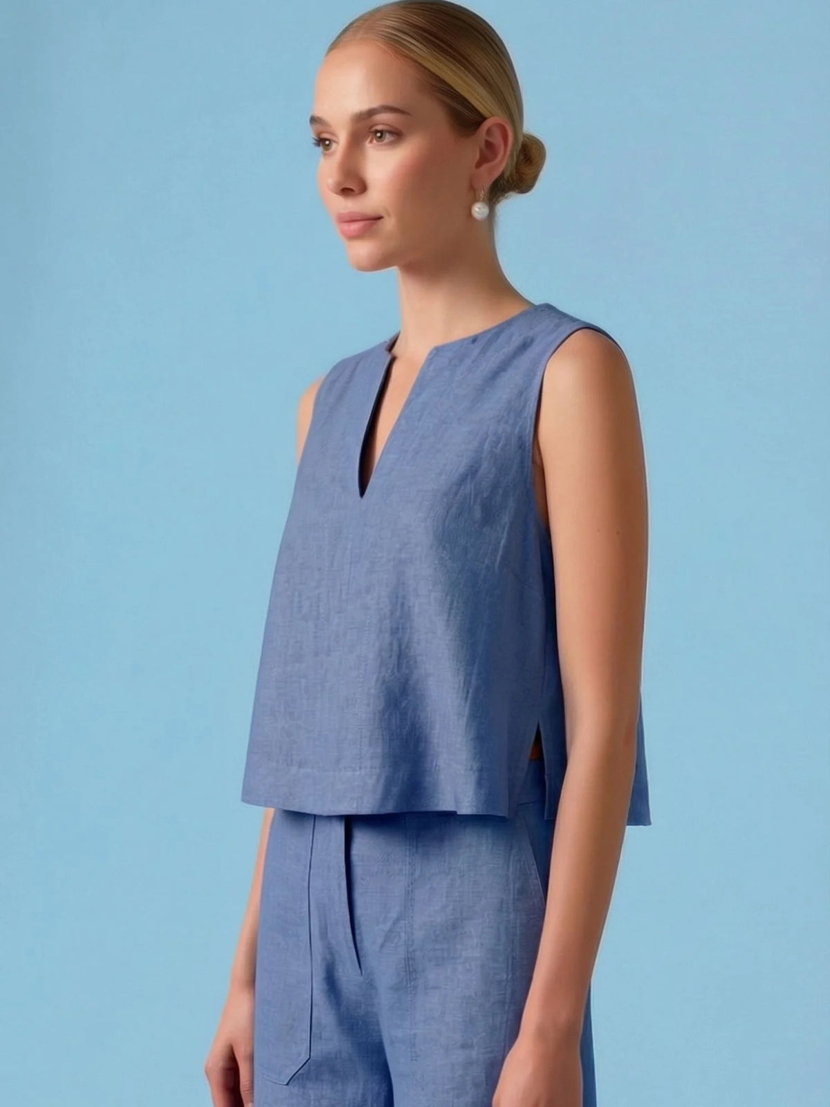 Paramo Blouse Blue