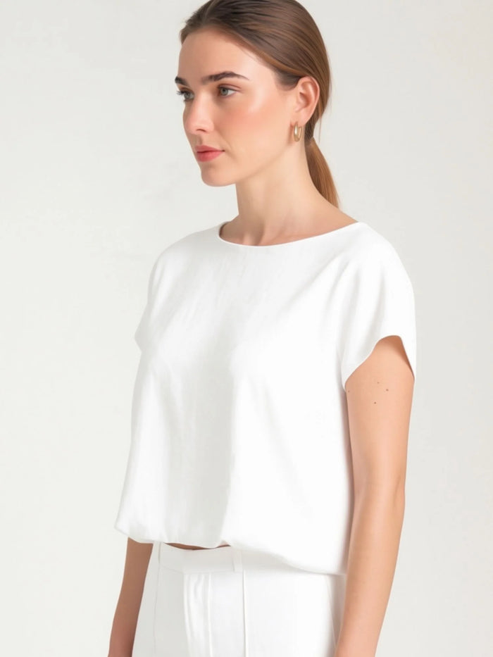 Diona Blouse White
