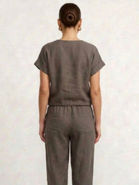Rosmel Blouse Coffee