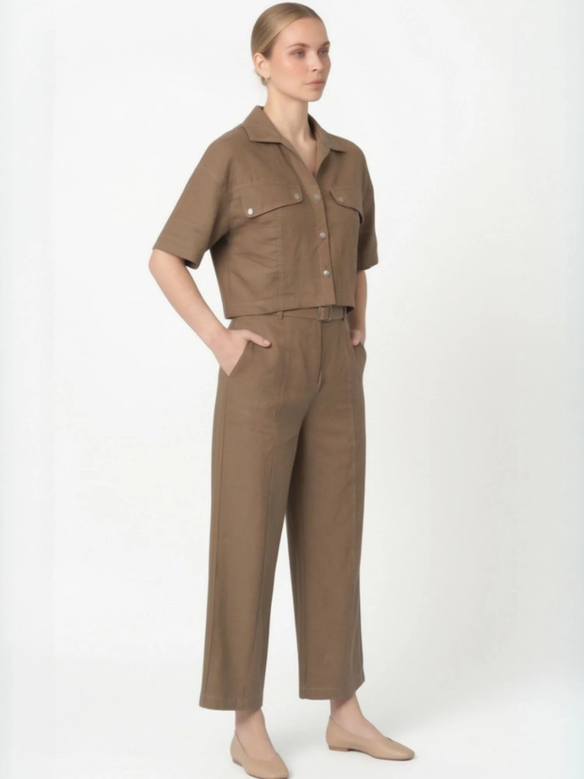 Eucaris Taupe Pants