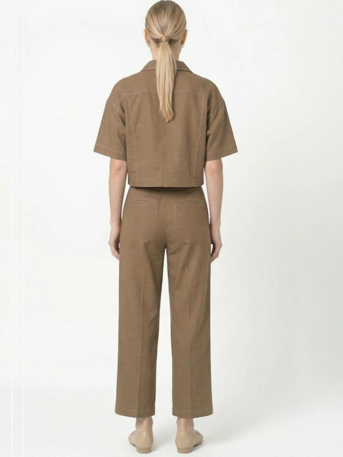 Eucaris Taupe Pants