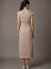 Marlene Long Dress Sand