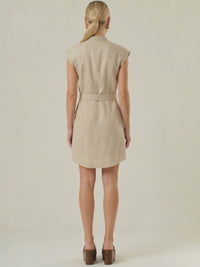Aura Short Dress Natural