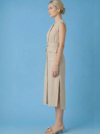 Creta Natural Long Dress