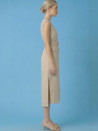 Creta Natural Long Dress