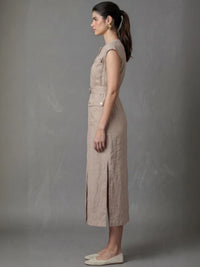 Marlene Long Dress Sand