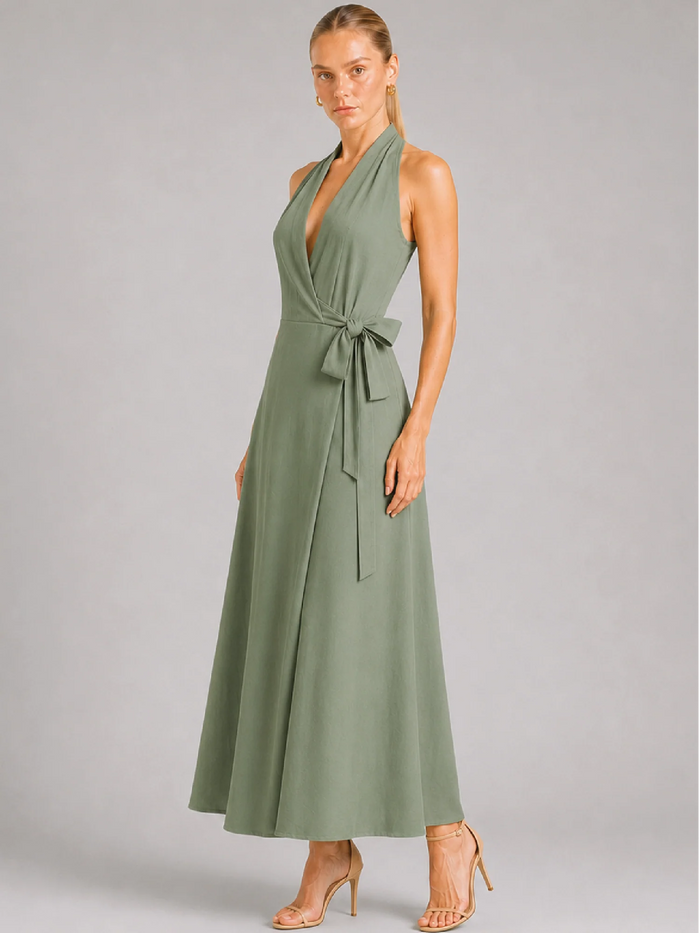 Labella Green Maxi Dress