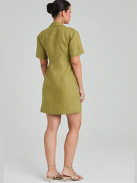 Lavanda Pistachio Short Dress