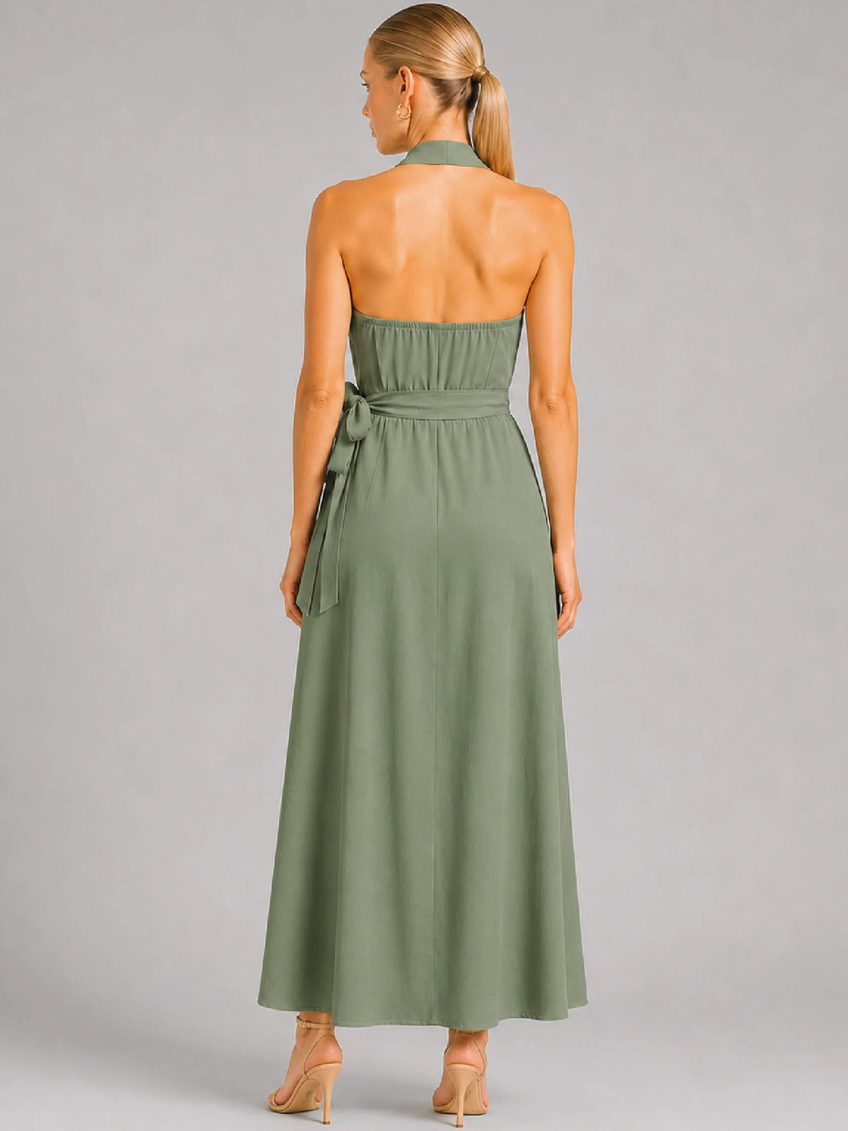 Labella Green Maxi Dress