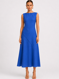 Alanis Blue Long Dress