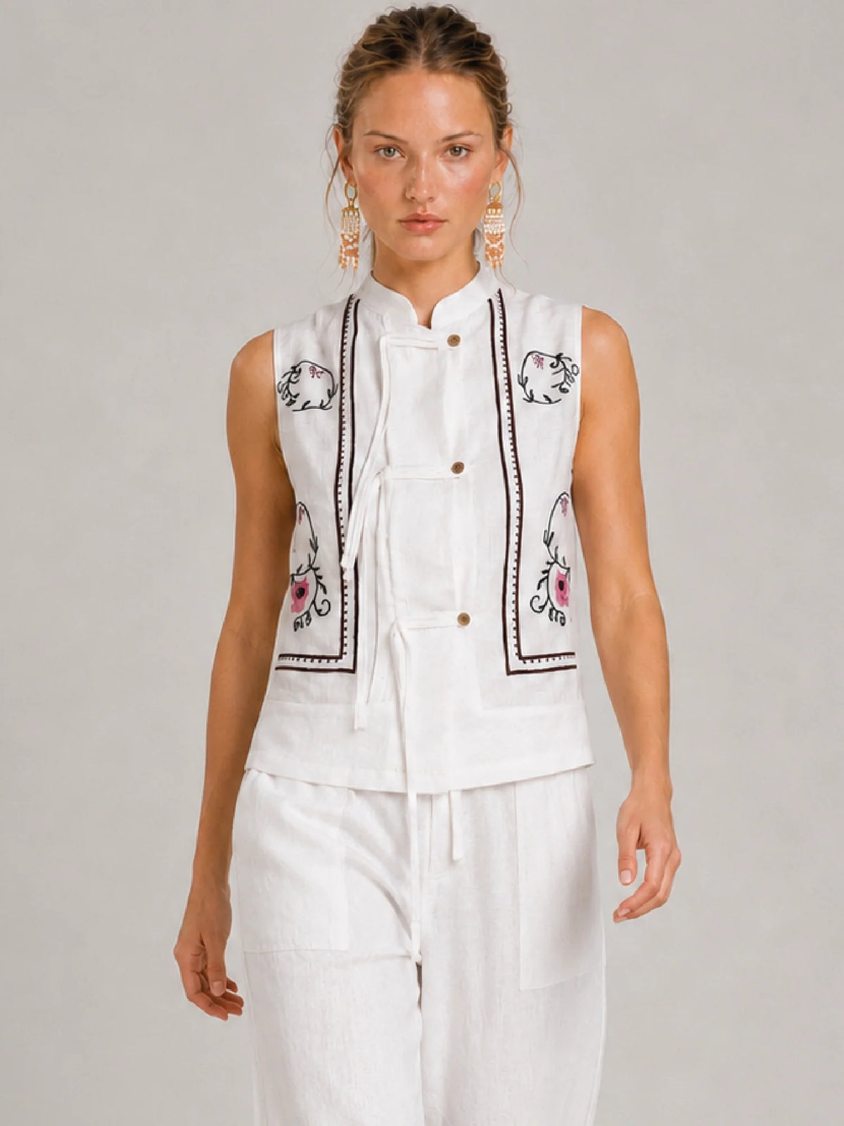 Nerea White Blouse