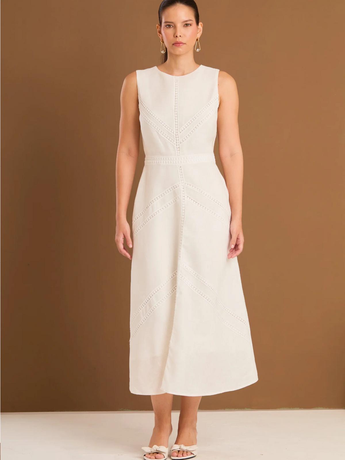 Miho White Maxi Dress