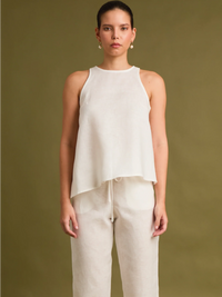 Dinara White Blouse