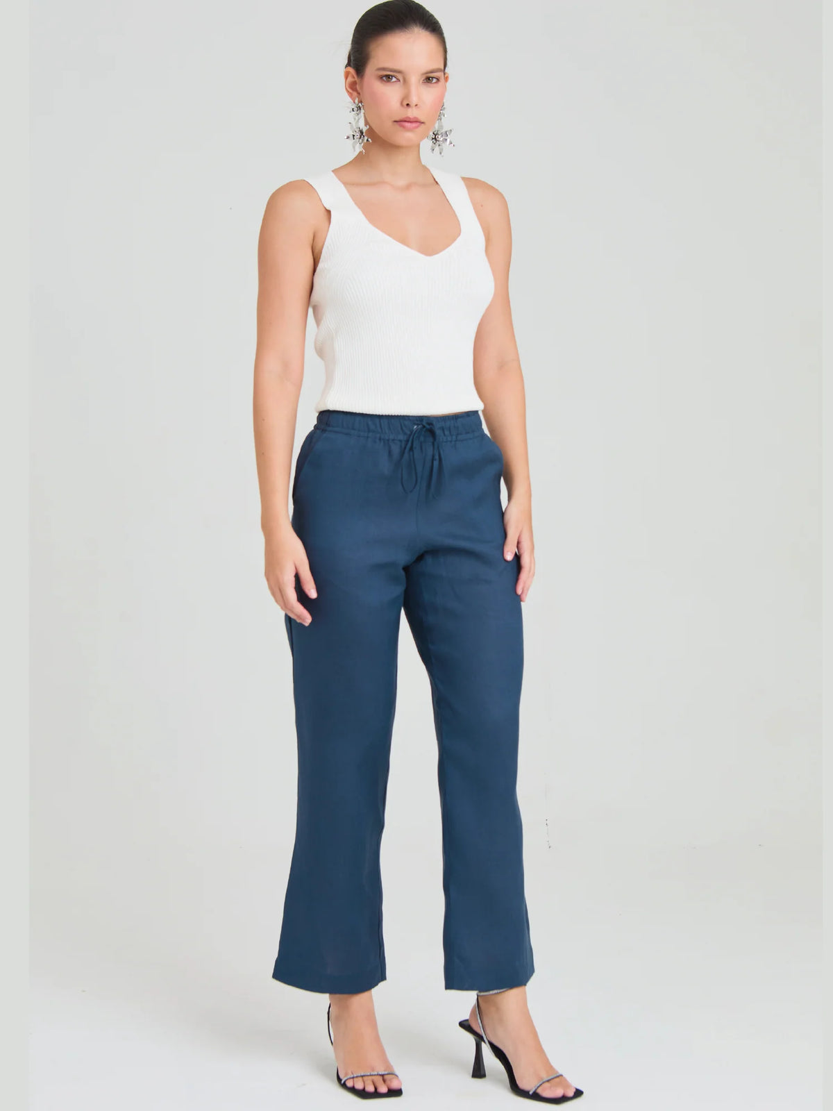 Dinara Navy Pants