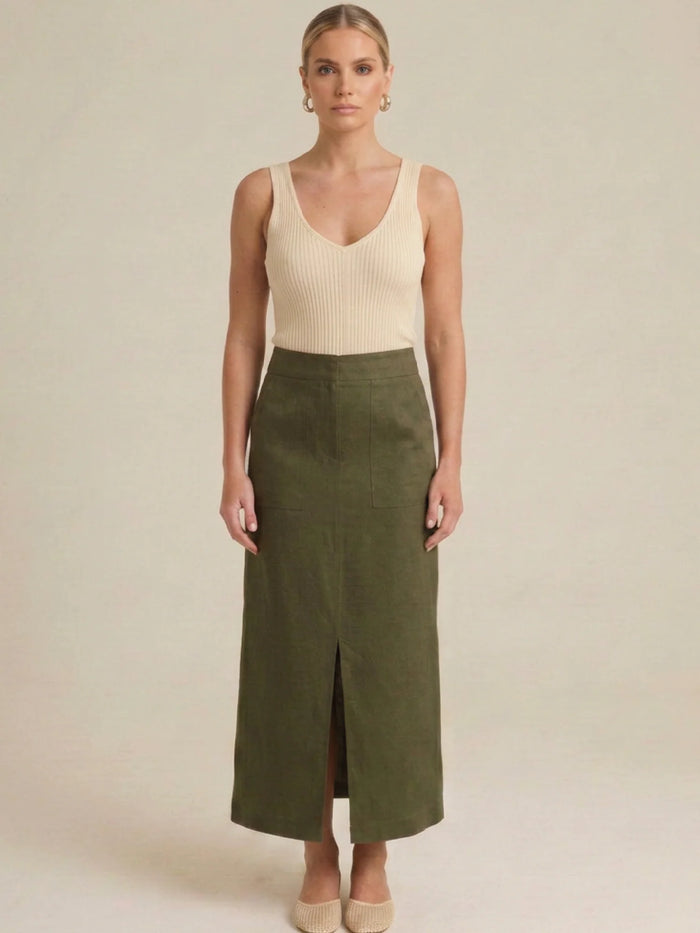 Namibia Olive Skirt
