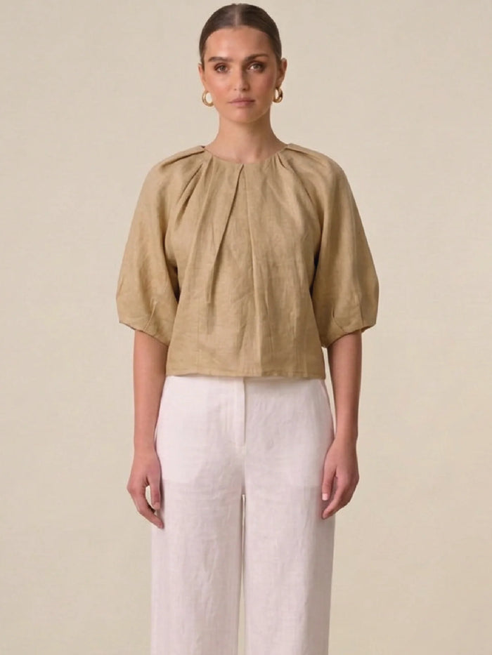 Marble Khaki Blouse