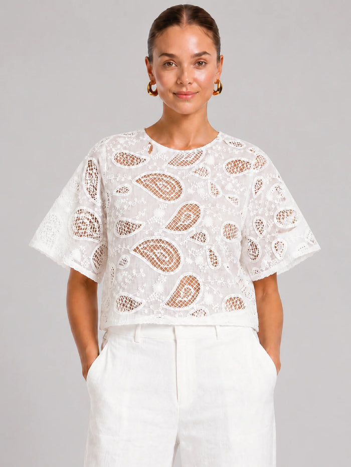 Lievano White Blouse