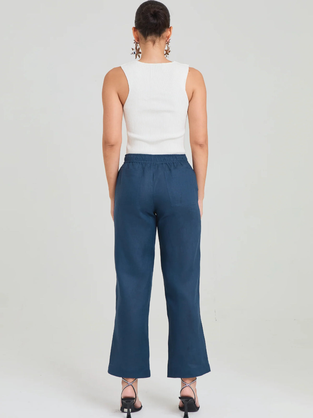 Dinara Navy Pants