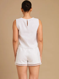 Acacia White Blouse