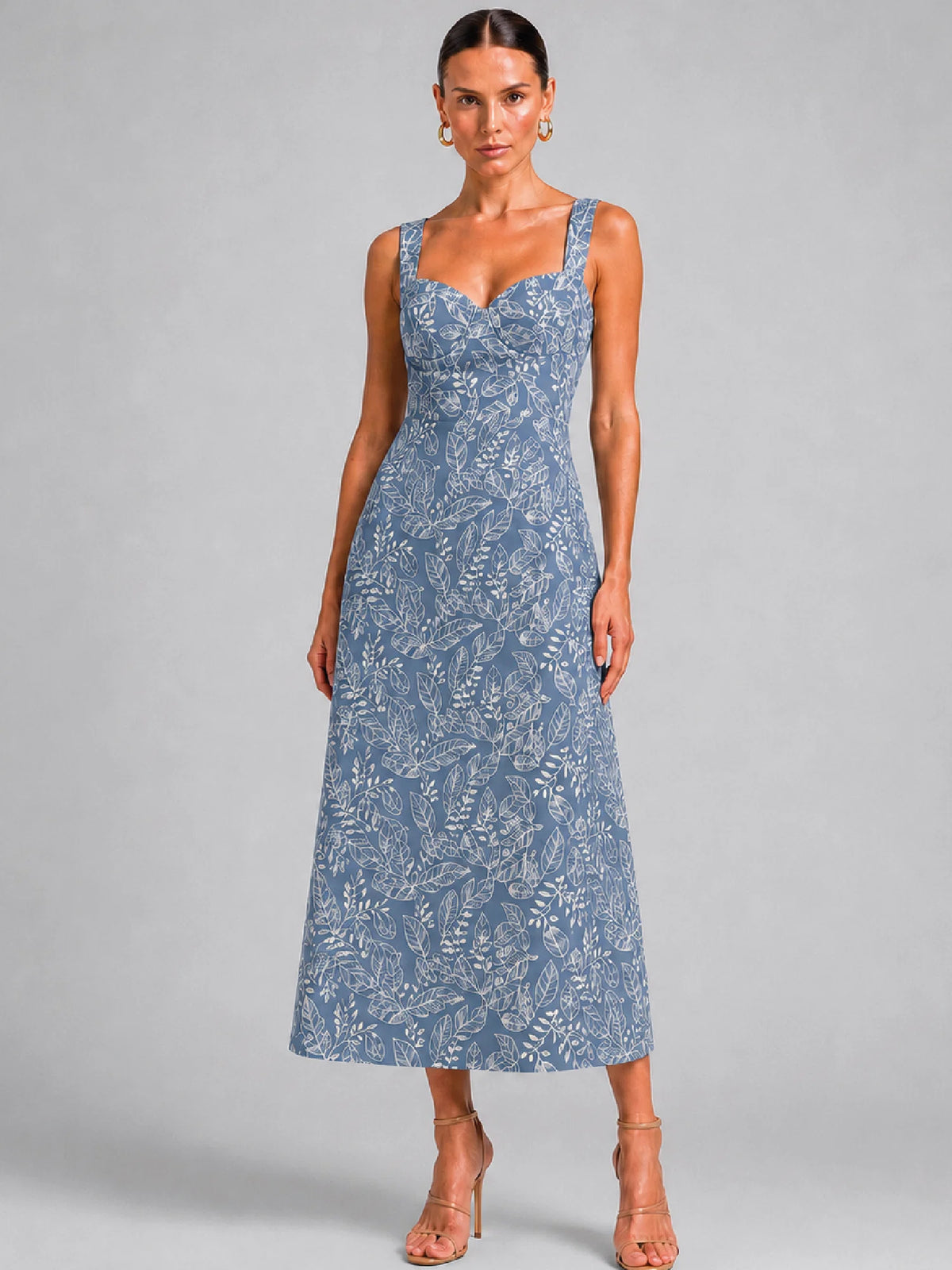 Ashika Blue Maxi Dress