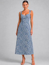 Ashika Blue Maxi Dress
