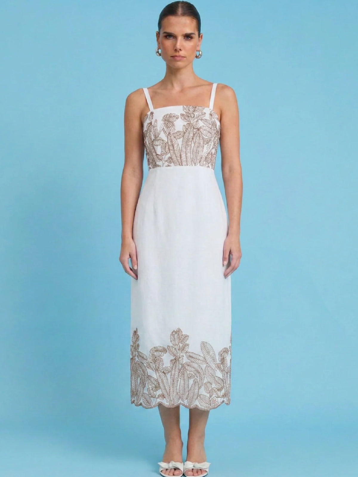 Areia Brown Dress