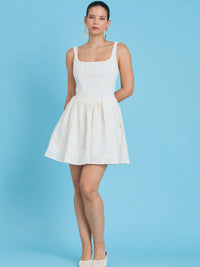 Slovenia White Short Dress