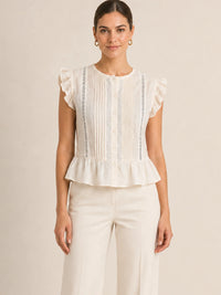 Artemia Vanilla Blouse