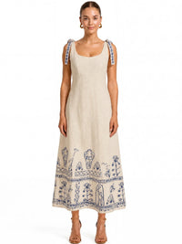 Ursula White Long Dress