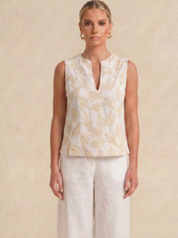 Reggae White Blouse