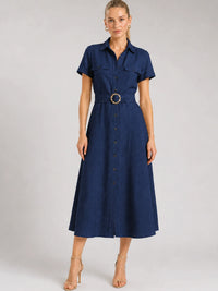 Velarys Navy Maxi Dress