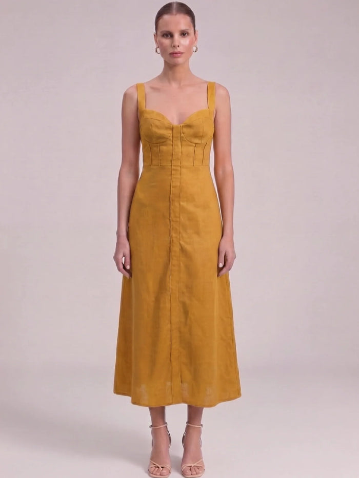 Jaipur Yellow Long Dress