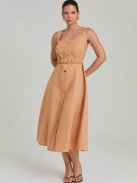 Provence Camel Dress