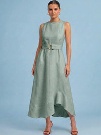 Oriana Green Dress