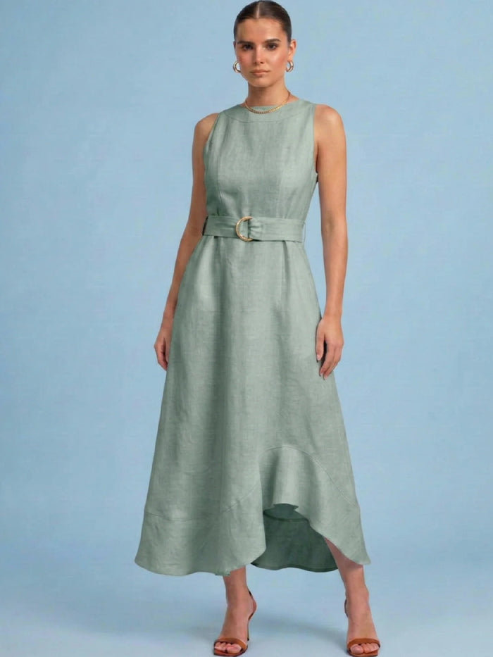 Oriana Green Dress