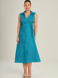 Marruecos Turquoise  Dress