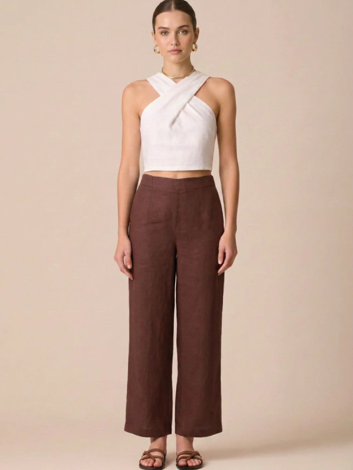 Retorica Brown Pants