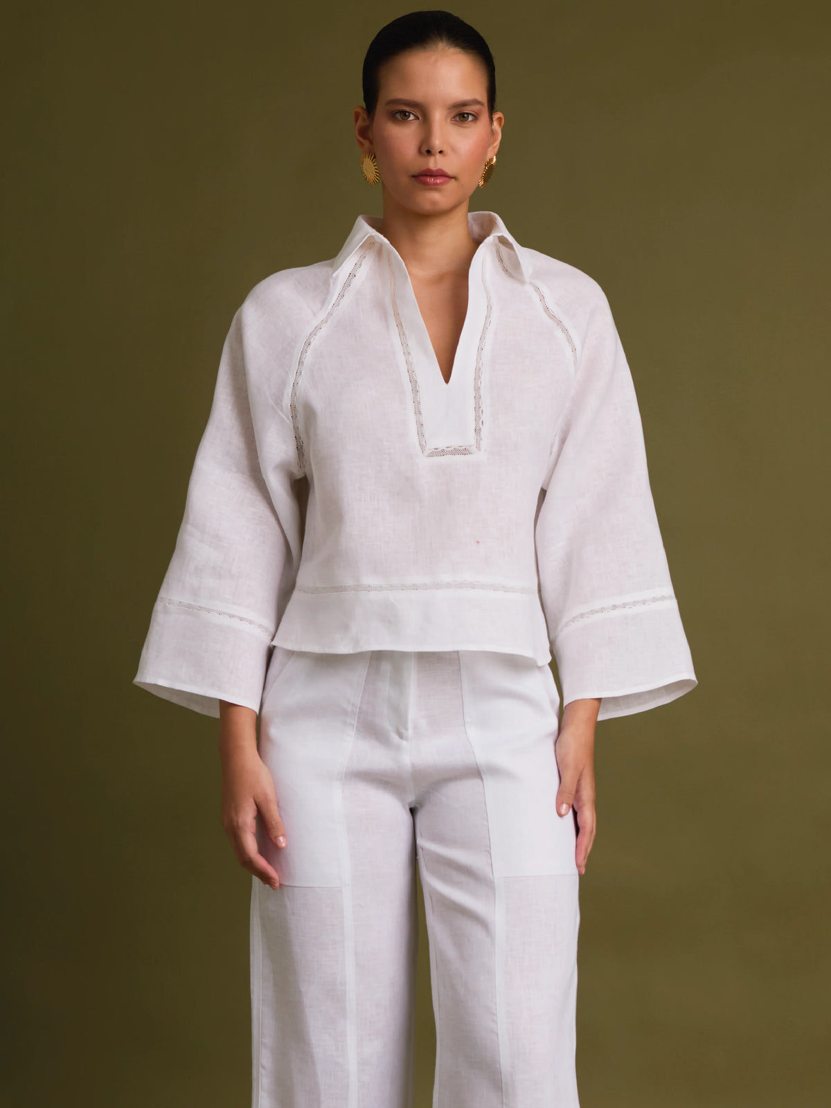 Asmara White Blouse