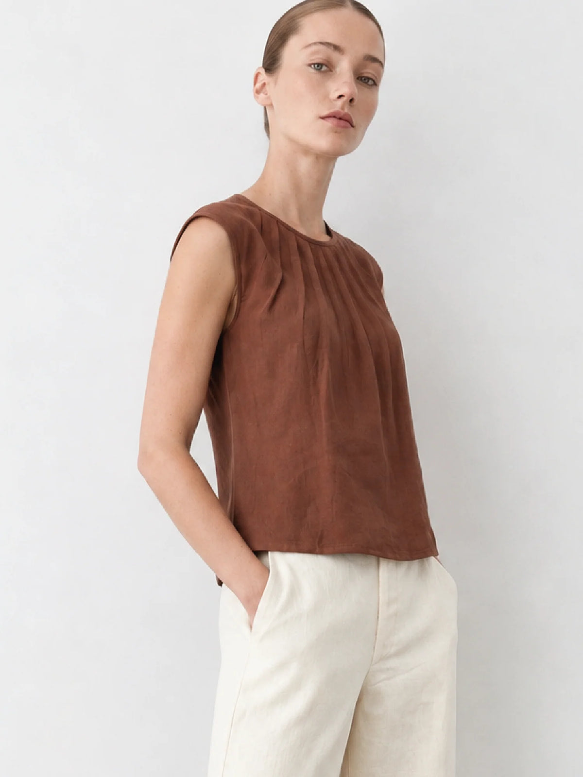 Chocolate Deima Blouse