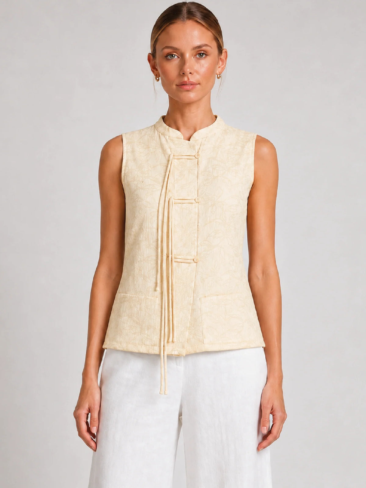 Geisha Ivory Blouse