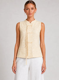 Geisha Ivory Blouse